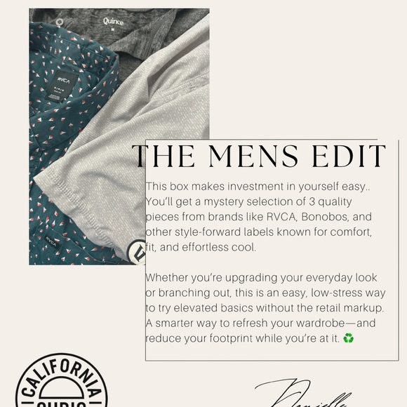 The Men’s Edit Mystery Box - Picture 3 of 3